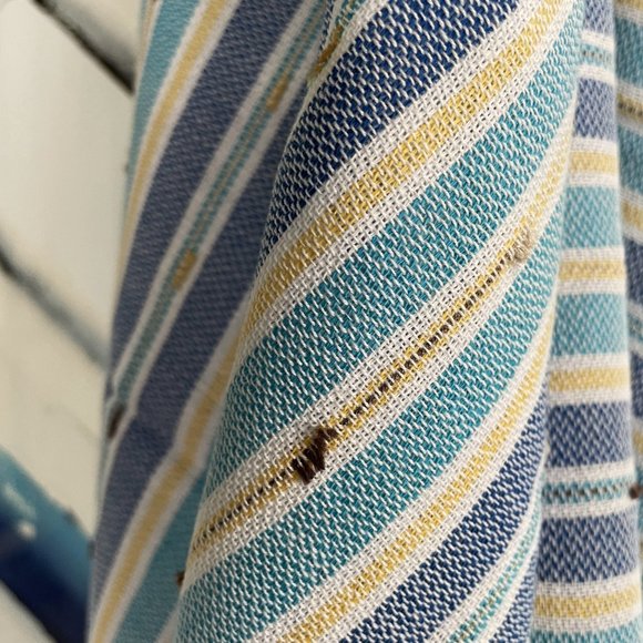 Sand Free Bohemian Turquoise Blue Towels - 100% Cotton Boho Beach Bath Towel - Picture 9 of 10